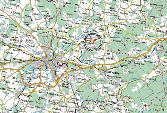 Prodej pole, Bušovice, 48025 m2