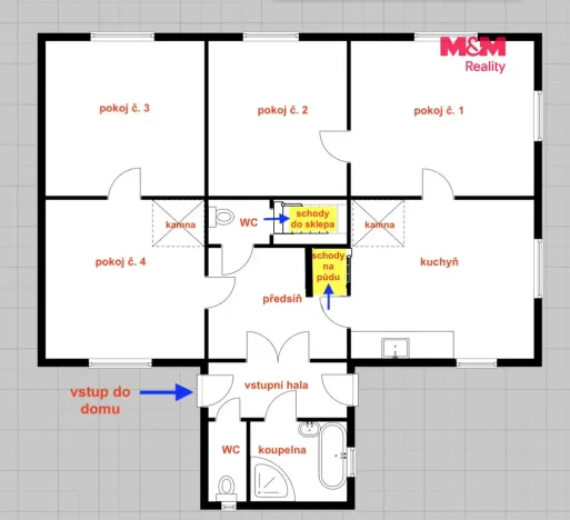 Prodej zemědělské usedlosti, Krásná, 170 m2