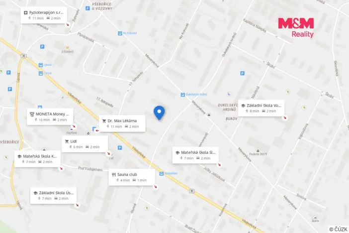 Prodej bytu 2+1, Ústí nad Labem - Bukov, Dukelských hrdinů, 52 m2