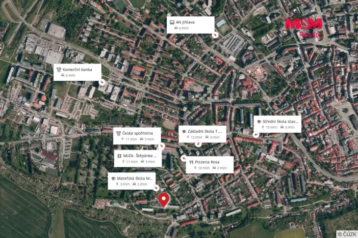 Prodej bytu 2+1, Jihlava, U Hřbitova, 54 m2