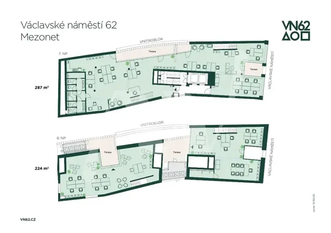 Pronájem kanceláře, Praha - Nové Město, Václavské náměstí, 511 m2