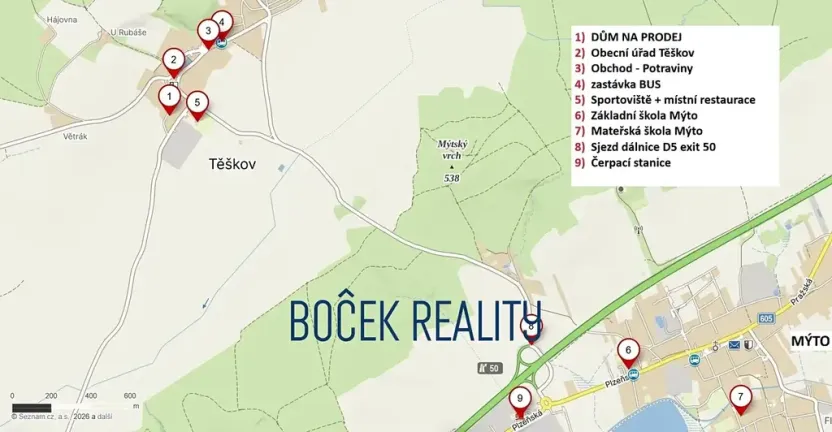 Prodej rodinného domu, Těškov, 109 m2