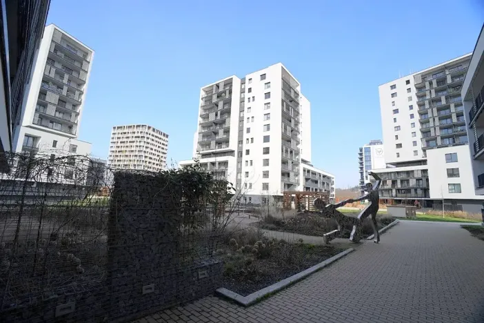Pronájem bytu 1+kk, Praha - Modřany, Mezi vodami, 39 m2