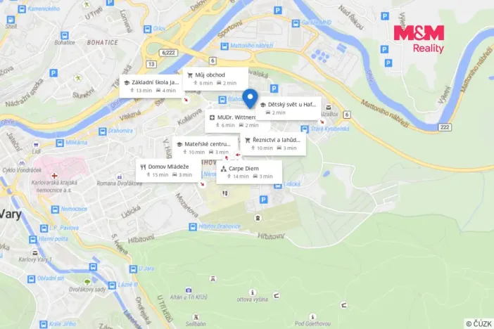 Prodej bytu 2+1, Karlovy Vary - Drahovice, Východní, 60 m2