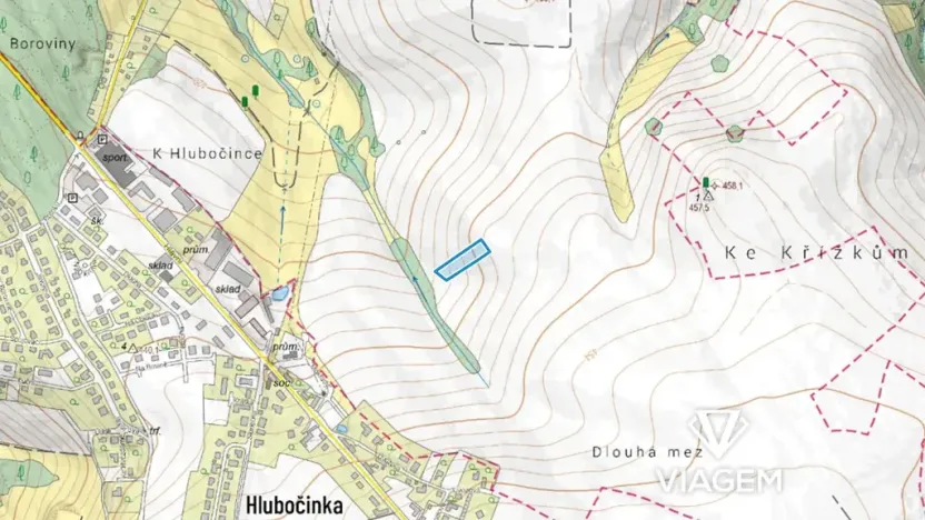 Prodej podílu pole, Radějovice, 755 m2