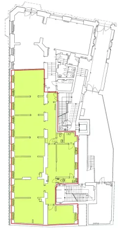 Pronájem kanceláře, Praha - Nové Město, Klimentská, 228 m2