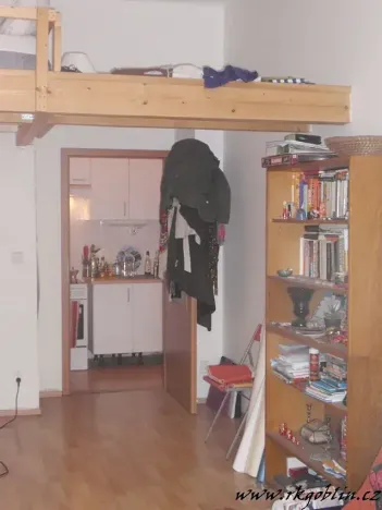Pronájem bytu 1+kk, Praha - Vršovice, Orelská, 28 m2