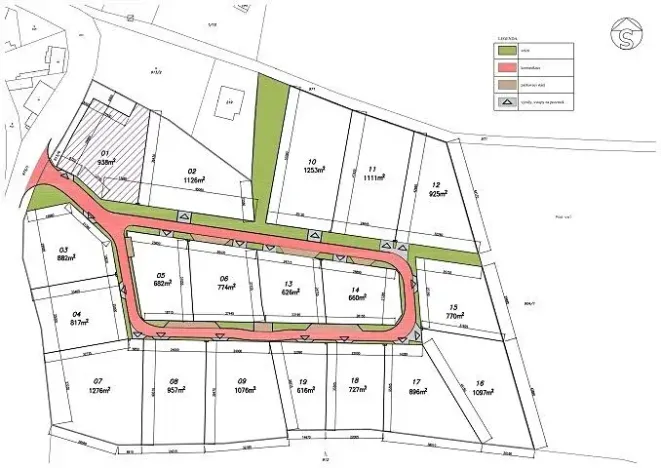 Prodej pozemku pro bydlení, Olovnice, Kladenská, 957 m2